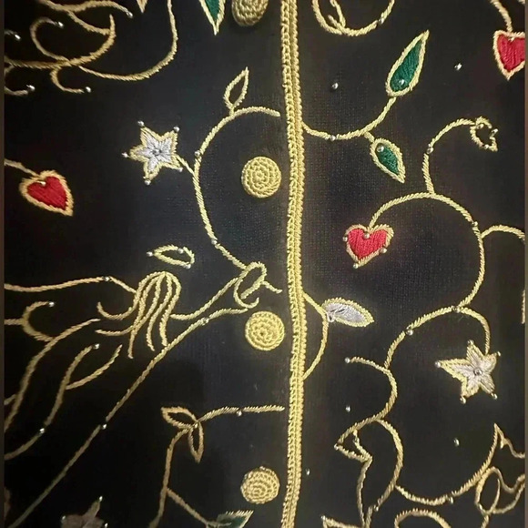 Michael Simon, Vintage Cardigan. Women Size large. - Picture 3 of 9